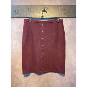 Retrology velvety smooth pencil skirt large